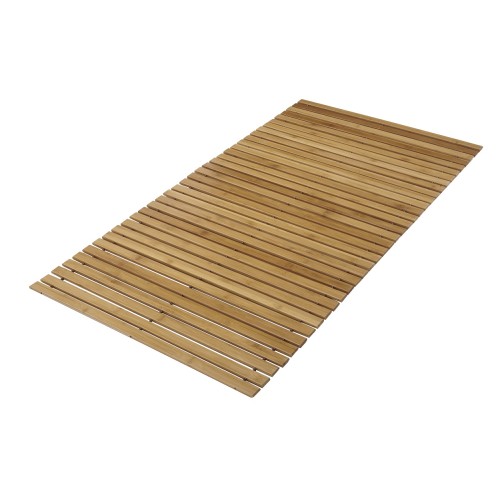 Wooden Bath Mat Level 60x115 cm